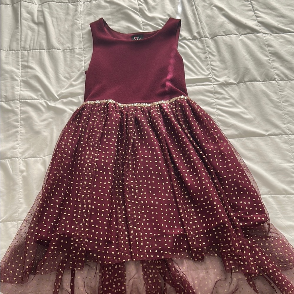 Lilt Red and Gold Dance Costume